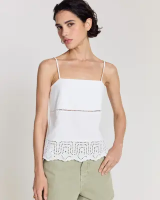 Top Sybille écru — photo 1