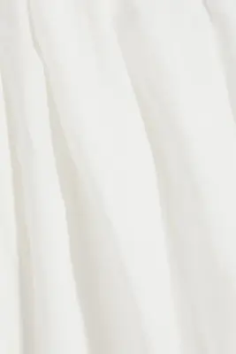 Pantalon ballon en coton - Blanc — photo 4