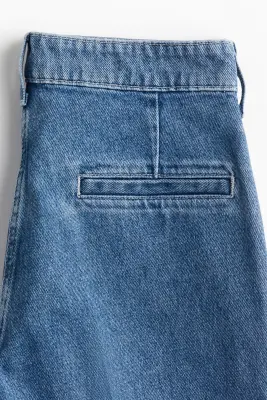 Straight High Jeans - Bleu denim clair — photo 2