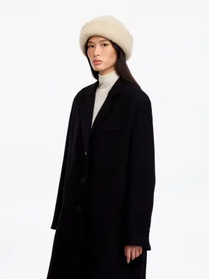Toque en polaire - Beige clair — photo 1