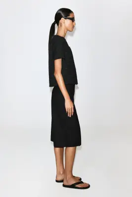 SHORT BERMUDA TAILLEUR - NOIR — photo 4
