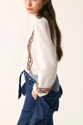 Blouse Reneto Ecru — photo 3