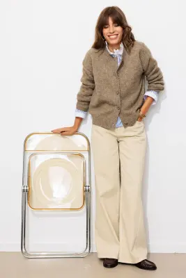 Cardigan col rond Femme — photo 3