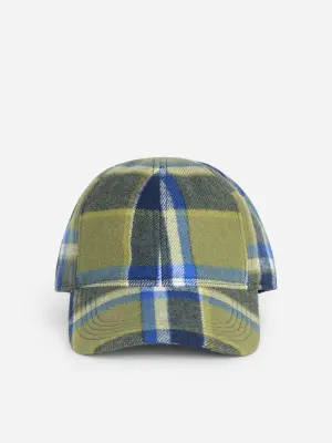 Casquette en laine mélangée - Vert/Multicolore — photo 1