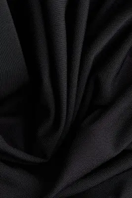 Pantalon ballon avec taille élastique - Noir — photo 3