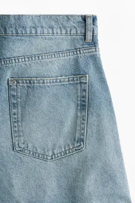 Baggy Barrel Jeans - Bleu denim clair — photo 4