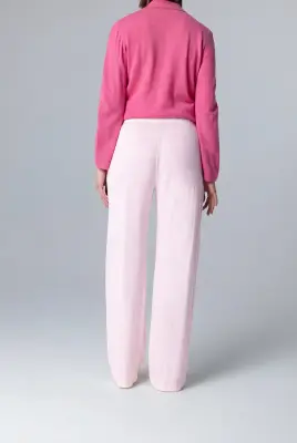Pantalon Rose en Lin / Elasthanne — photo 3