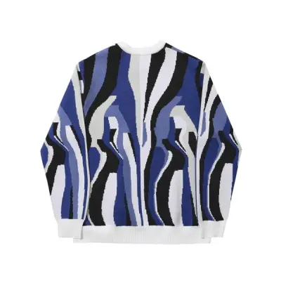 Pull Helas Ireel crewneck knit – Blue Multi — photo 2