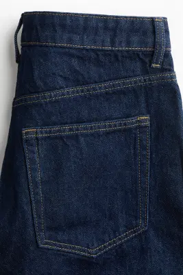 Short Bermuda en denim - Bleu denim foncé — photo 4