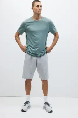 T-shirt de running DryMove™ - Bleu canard ancien clair — photo 1