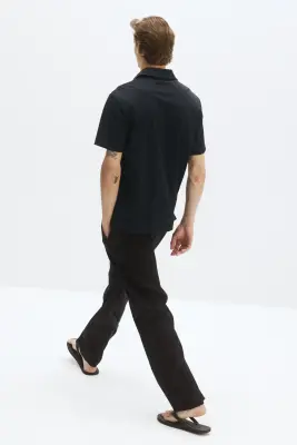 Polo Cooling Regular Fit - Noir — photo 3