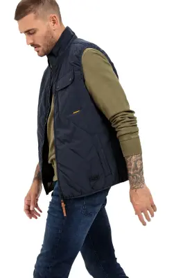 CAMEL ACTIVE GILET Marine — photo 5