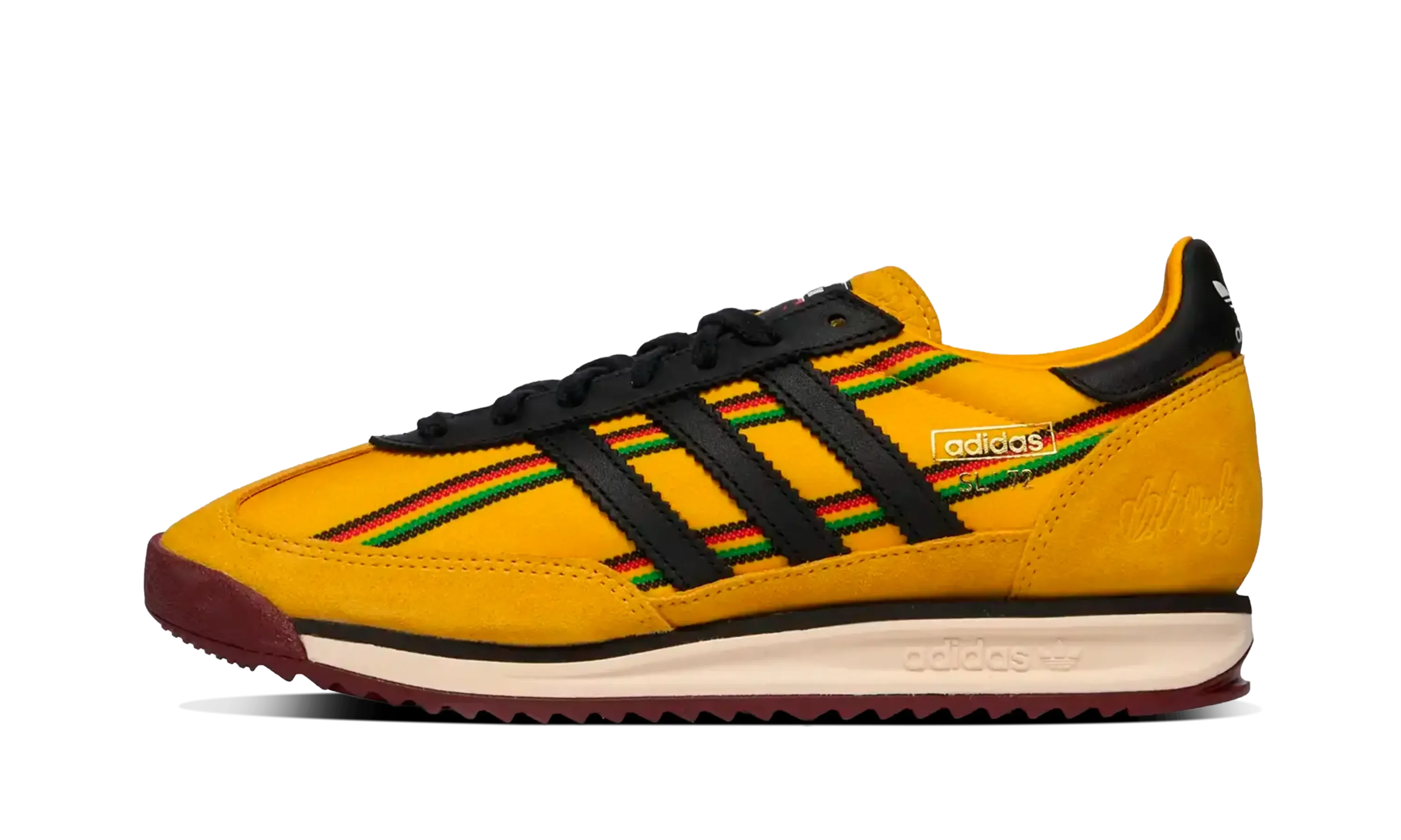 Adidas SL 72 RS Jamaica Football Federation x Bob Marley Yellow