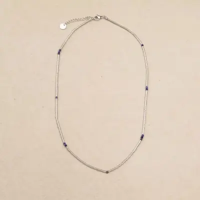 COLLIER GABIN ARGENTÉ — photo 5