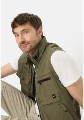 CAMEL ACTIVE GILET REPORTER Kaki — photo 5