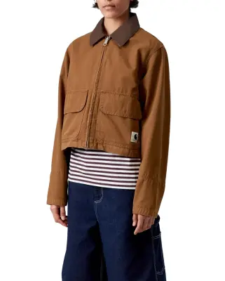 Prescott Jacket Hamilton Brown Tobacco Femme — photo 2