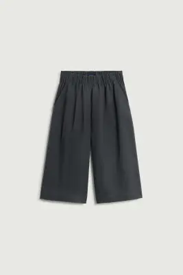 JUPE-CULOTTE LEXIE GRIS ANTHRACITE — photo 4