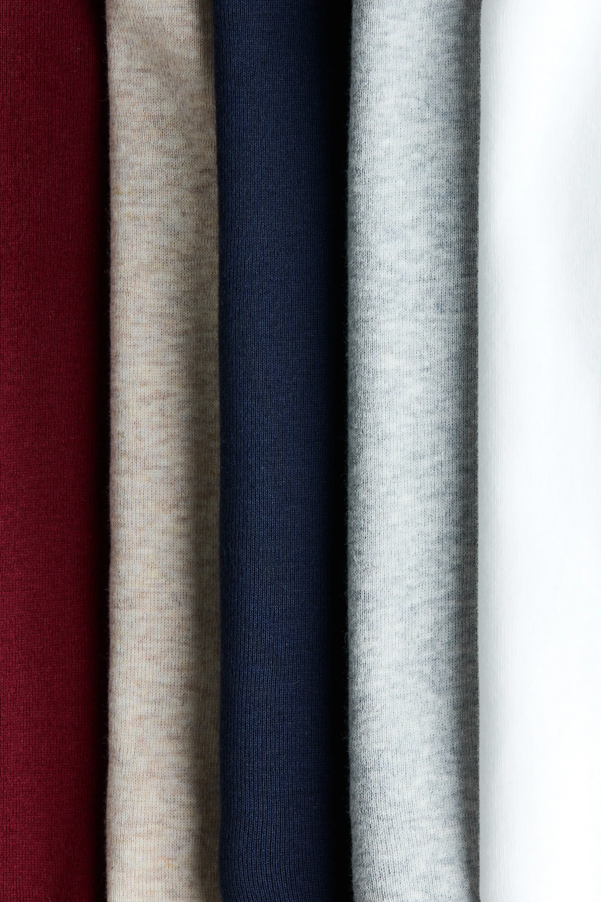 Lot de 5 bodies - Bleu marine/rouge foncé