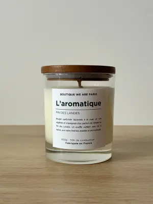 L'aromatique, bougie végétale parfumée au Pin des Landes — photo 2