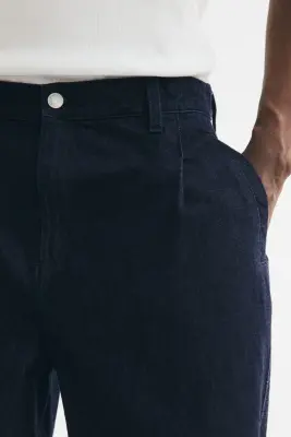 Baggy Jeans - Bleu denim foncé — photo 2