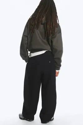 Pantalon Felix Barrel - Noir — photo 3