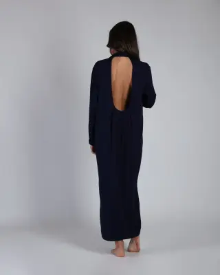 Robe longue Cocker deep purple – Karma Koma — photo 4