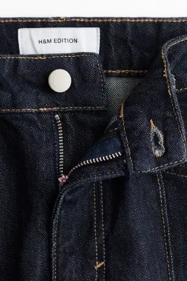 Jean fuseau - Bleu denim foncé — photo 5