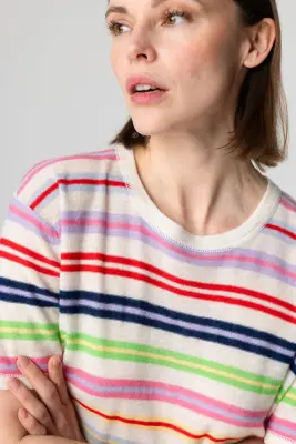 T-shirt en cachemire — photo 5