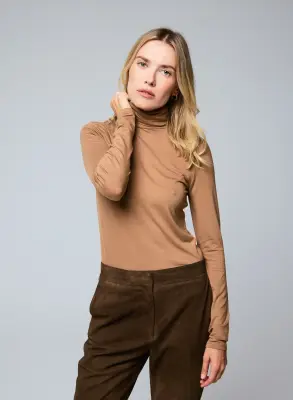 T-shirt en viscose et élasthanne
