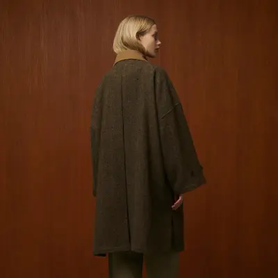 Trench JOHN effet oversize chevron - BELLEPIECE — photo 2