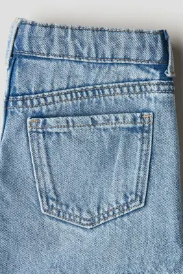 Short en denim - Bleu denim clair — photo 2
