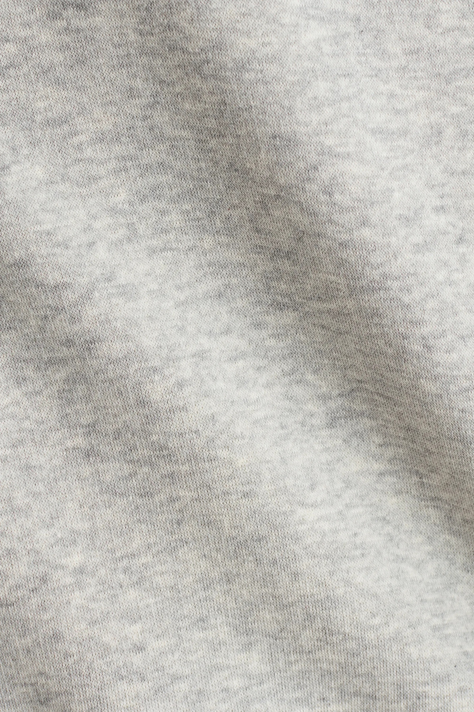 Hoodie à l'intérieur brossé - Gris clair