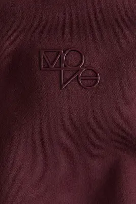 Veste de sport à capuche SoftMove™ - Bordeaux clair — photo 2