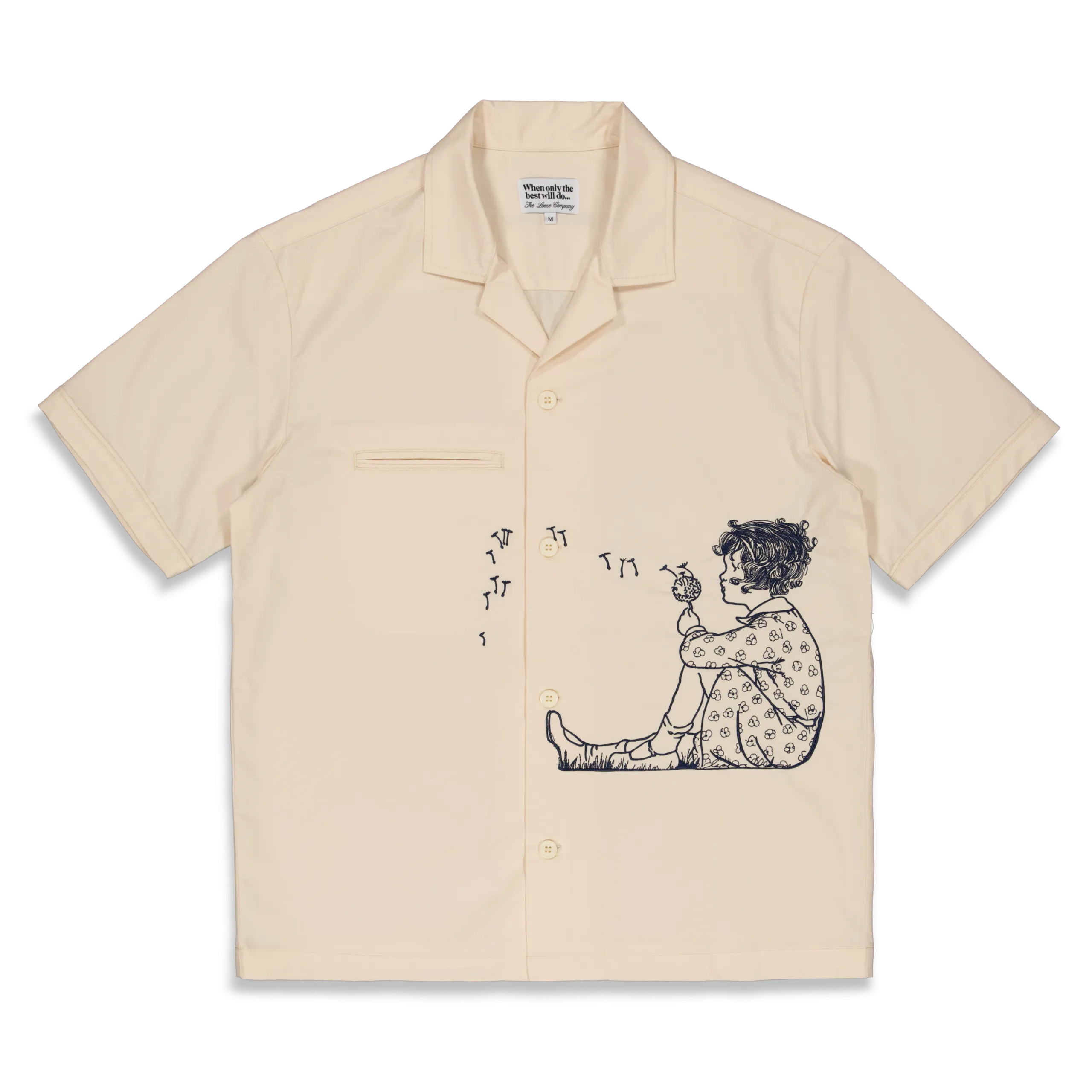 Chemise the loose dadelion shirt – cream