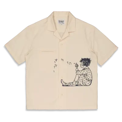 Chemise the loose dadelion shirt – cream — photo 1