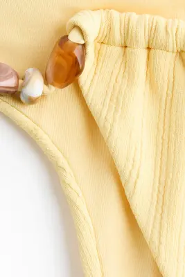 Bas de maillot string - Jaune — photo 2