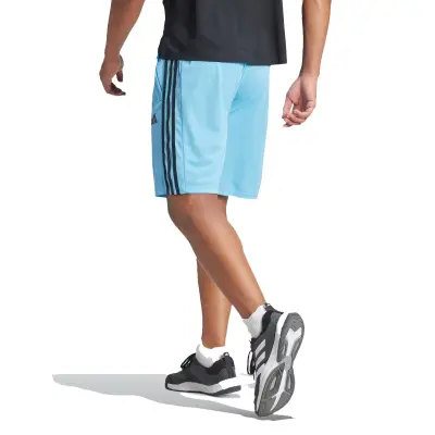 ADIDAS SHORT BASKET GRANDE LONGUEUR Bleu — photo 3