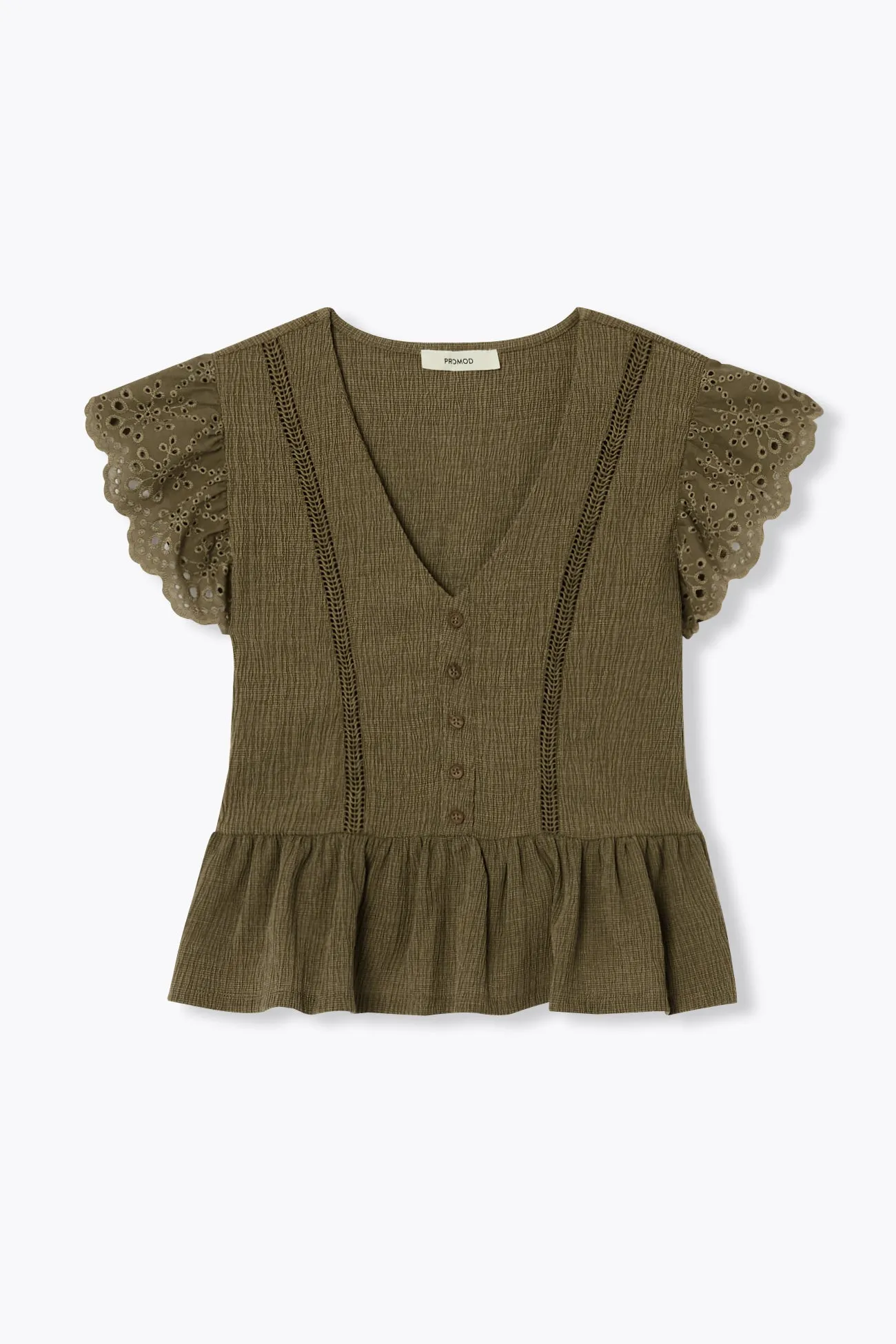 T-shirt crépon Femme