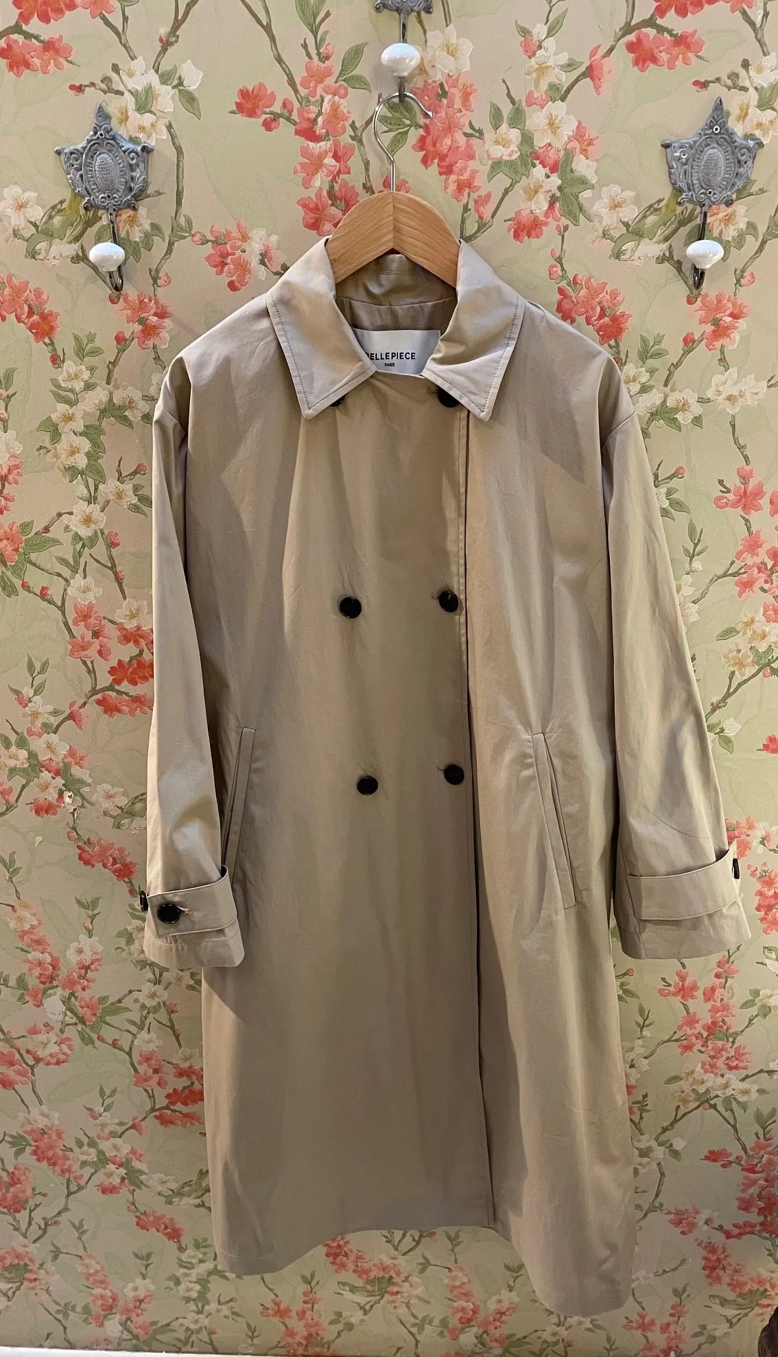 Nouveau ! BELLEPIECE Trench Jacopo Desert