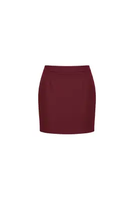 Blanche Skirt - Bordeaux — photo 3