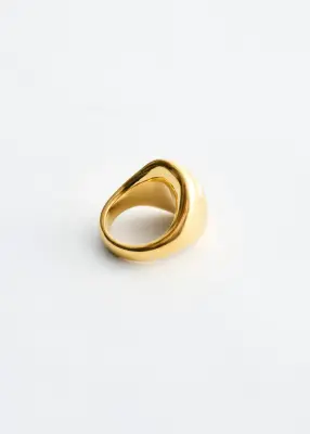 Bague coquillage d’exception - Doré — photo 2