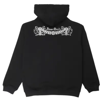 sweatshirt zip Passport Kollassi Zip Hoodie – Black — photo 2