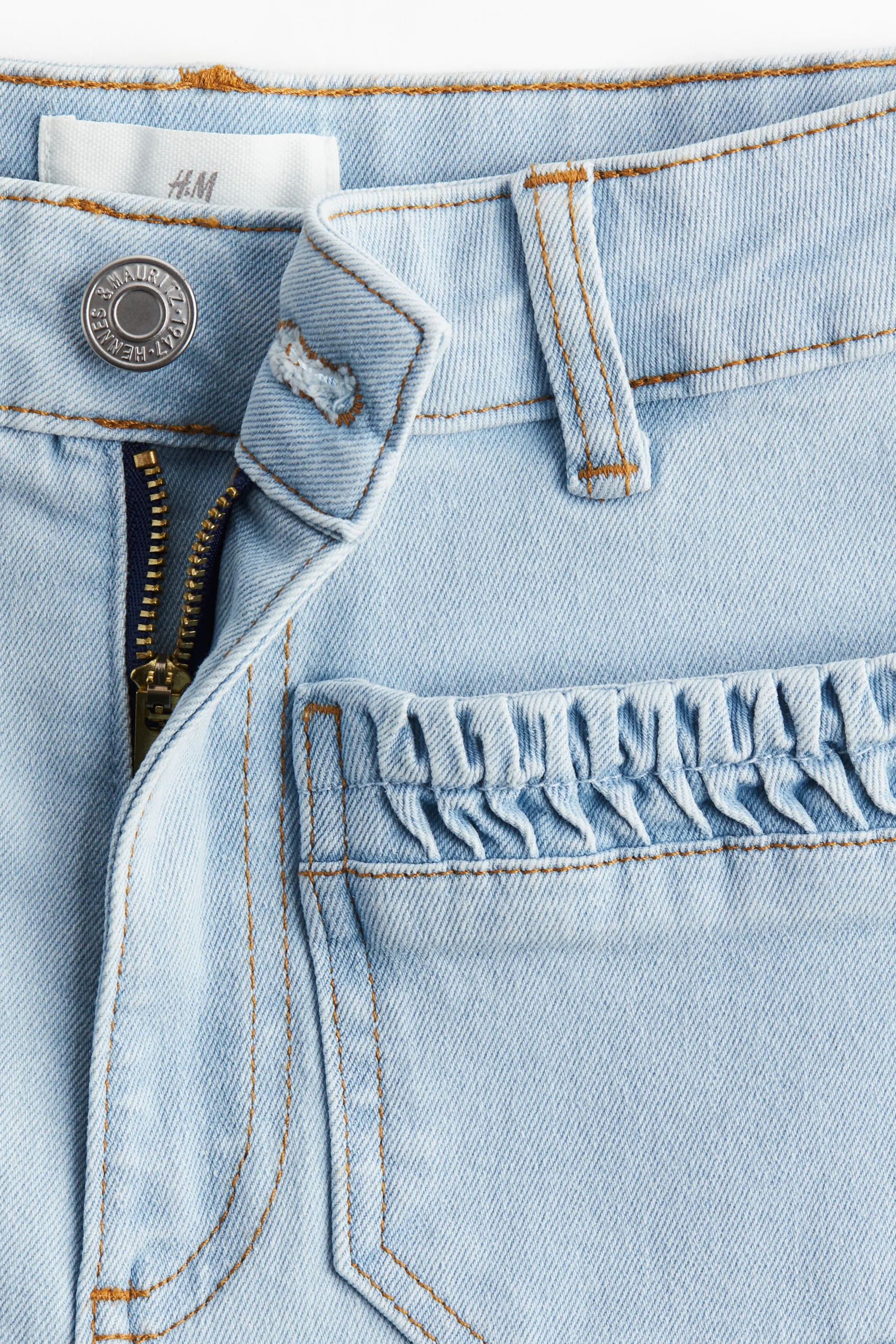 Cropped jeans - Bleu denim clair