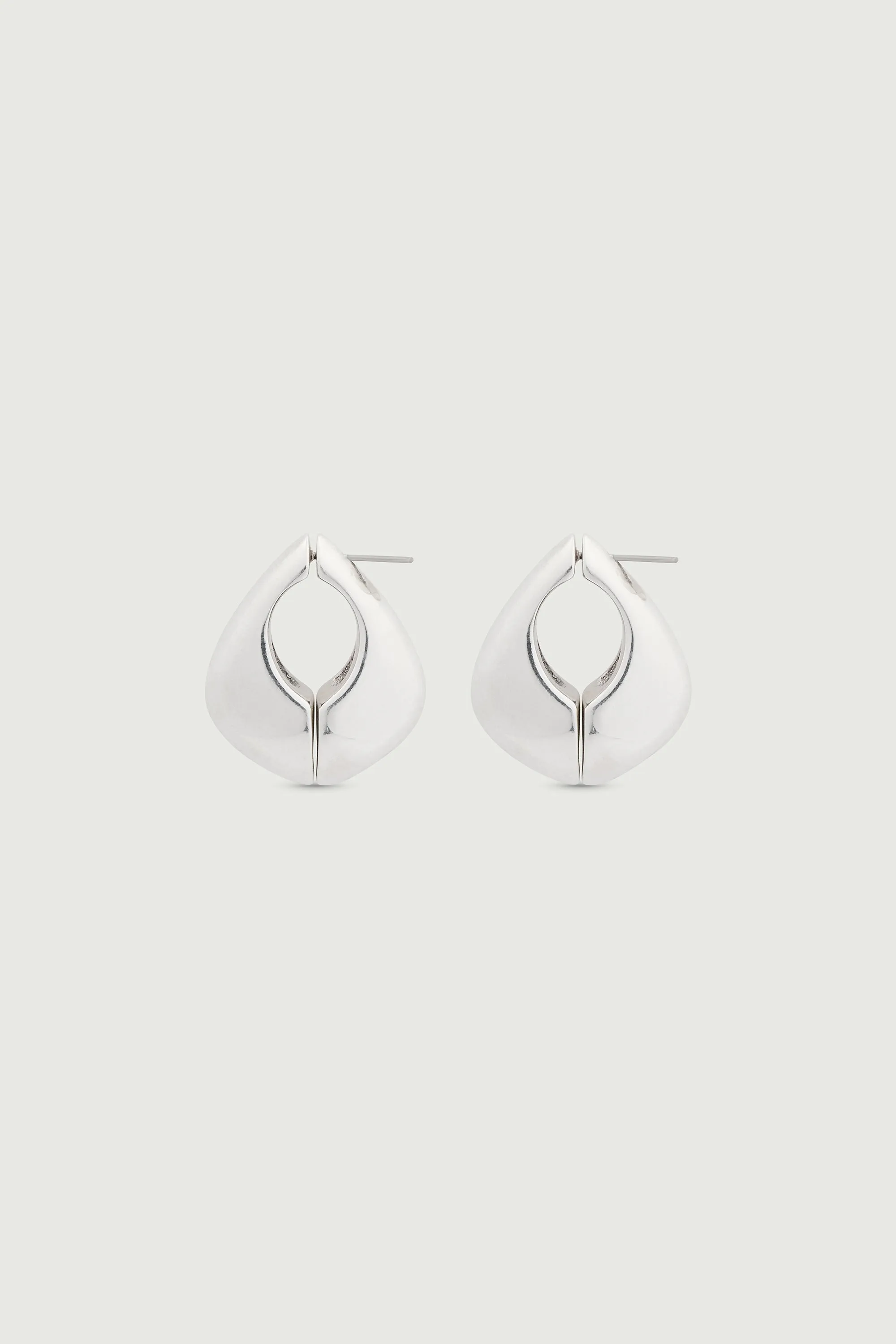 BOUCLES D'OREILLES MAXI ARGENT