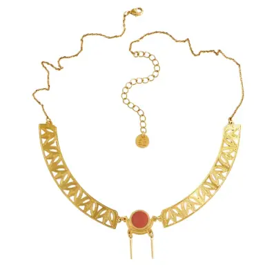 Collier Torque Cléopâtre Tomette — photo 1