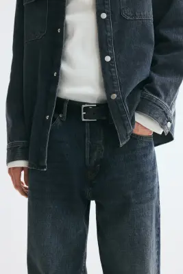 Loose Jeans - Bleu denim foncé — photo 1