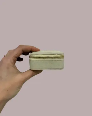 Petite boîte à bijoux - beige — photo 2