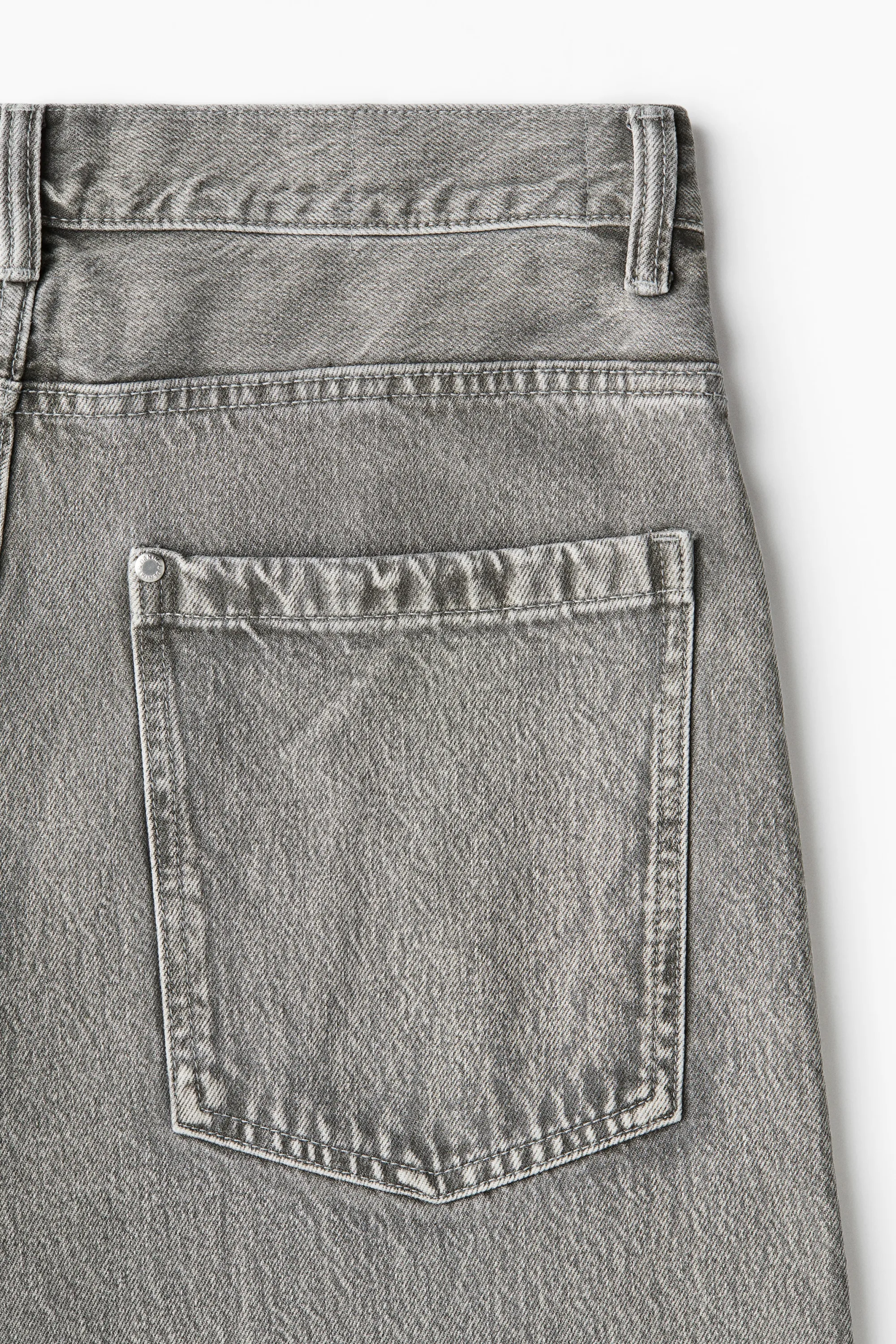 Super Baggy Jeans - Gris denim
