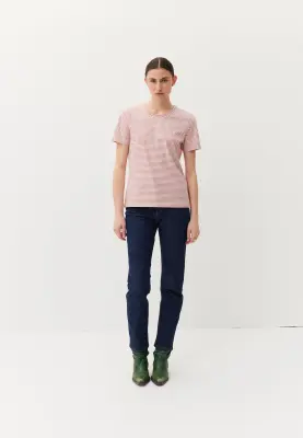 Le t-shirt classique - Rayures framboise — photo 5