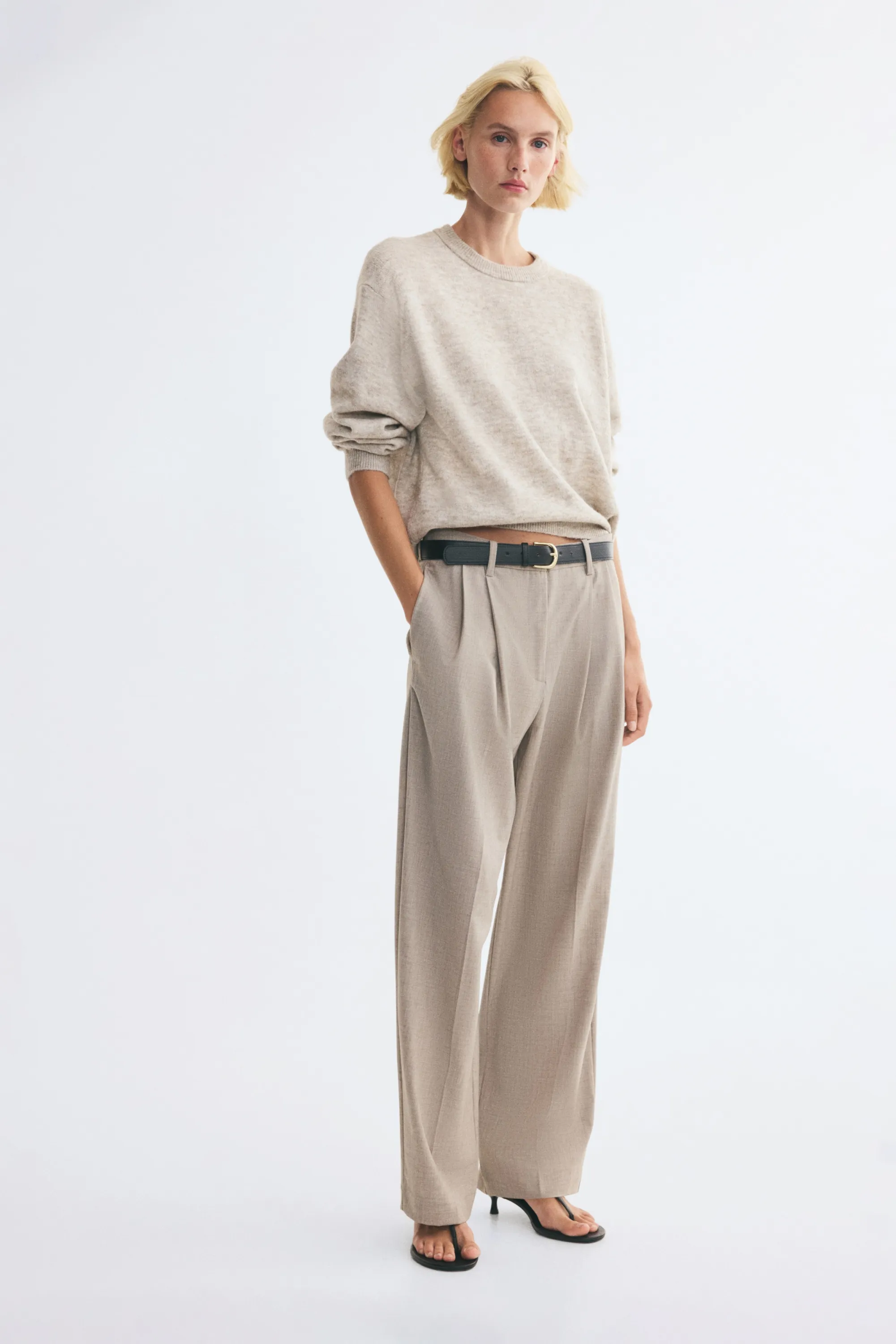 Pull - Taupe clair